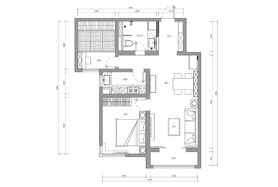 万科格兰苑现代简约风格装修效果图 万科格兰苑现代简约风格装修效果图