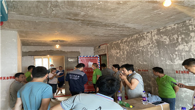 【工地巡检】天津esball装饰工地巡检圆满结束