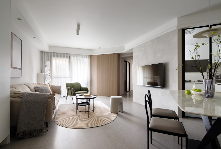 新都大厦73㎡现代风格两居室装修案例