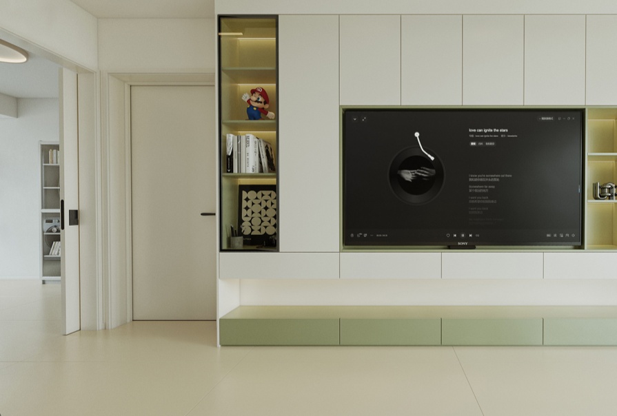 水西雲庐125㎡现代风格三居室原创案例