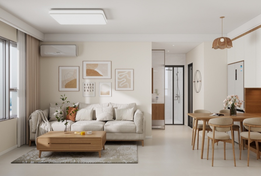 东祥里89㎡现代风格两居室原创案例