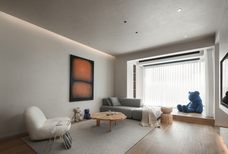 雅湖里91㎡混搭风格两居室装修案例