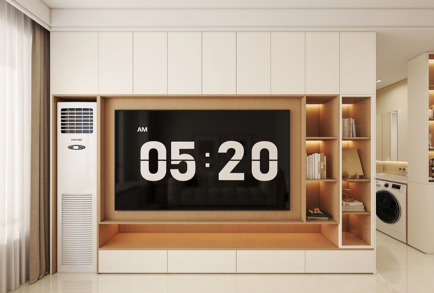 中海·学府源境92㎡奶油风格三居室原创案例