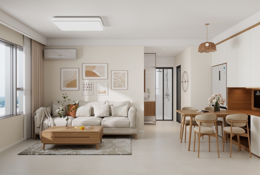 东祥里89㎡原木风格两居室原创案例