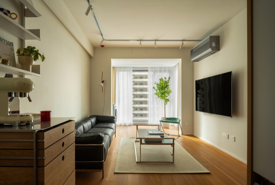 中车·中环学府90㎡原木风格三居室装修案例