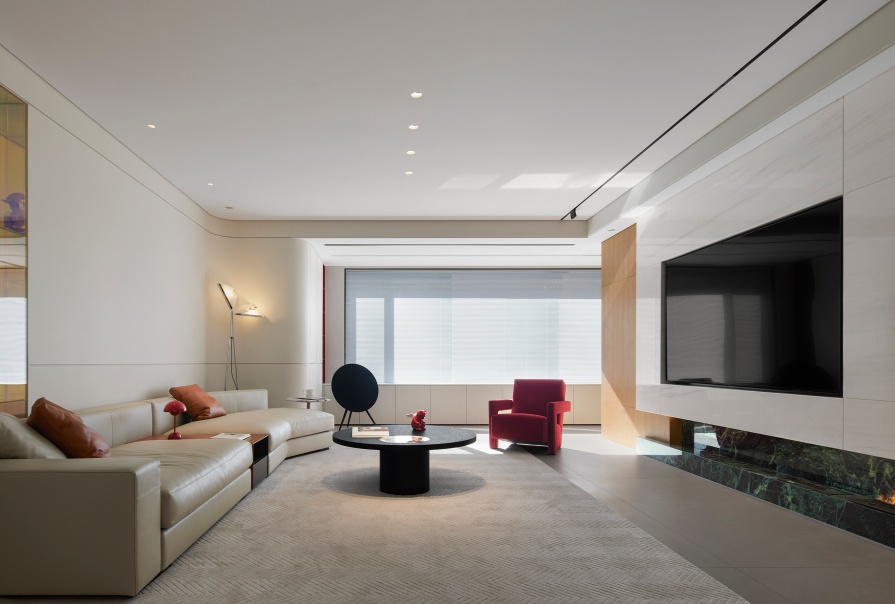 津铁境界184㎡简约风格四居室装修案例