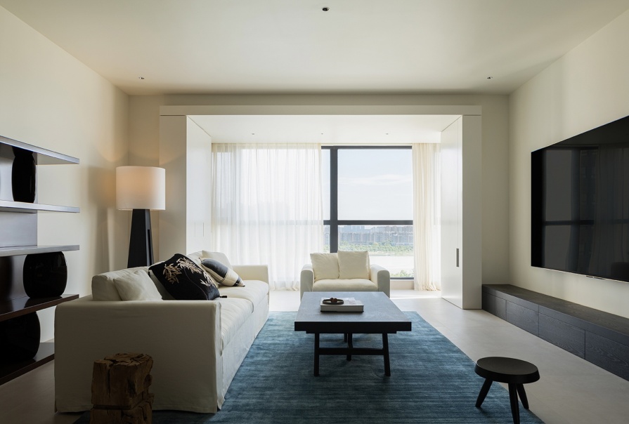 创意之城·蘭园110㎡简约风格三居室装修案例