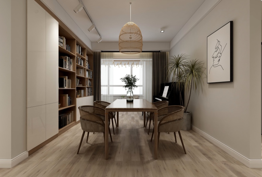 恒大御景湾109㎡简约风格三居室原创案例