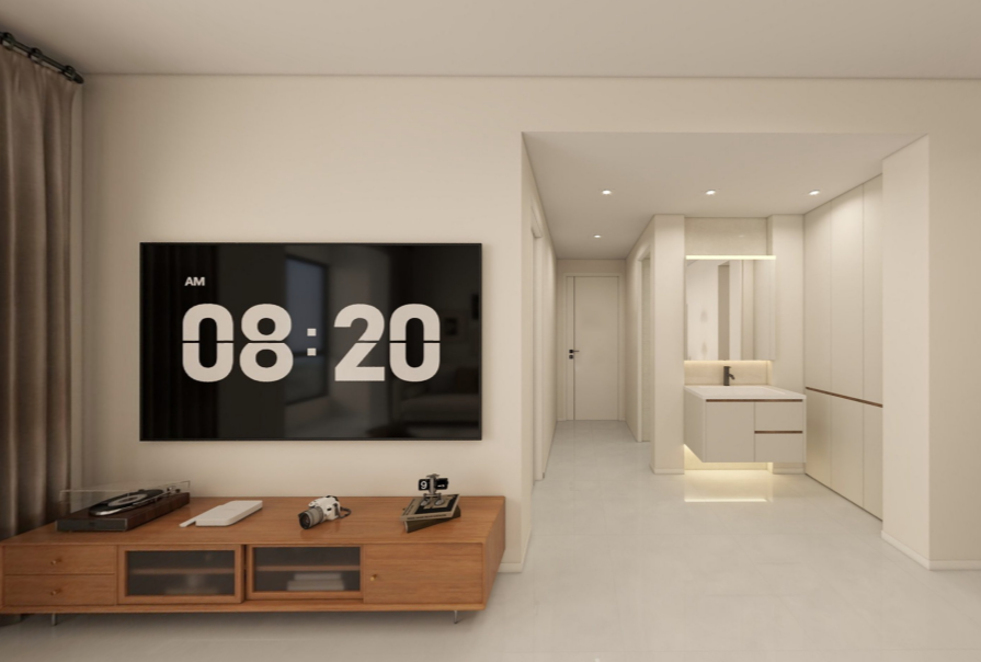 金芳园85㎡原木风格两居室原创案例