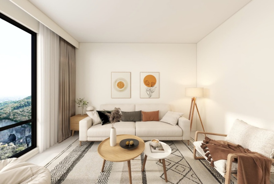 阳光100国际新城150㎡原木风格四居室原创案例